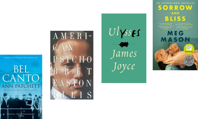 Four book covers ascending.