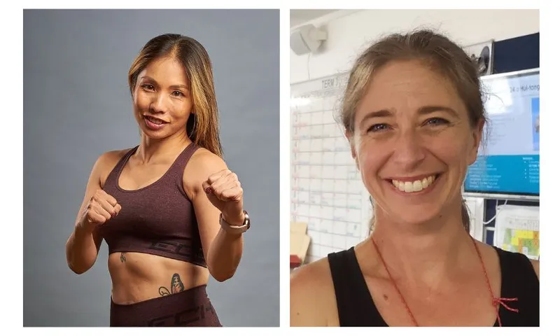 Vivian Chandra and Julie Poirier of Kia Haumaru