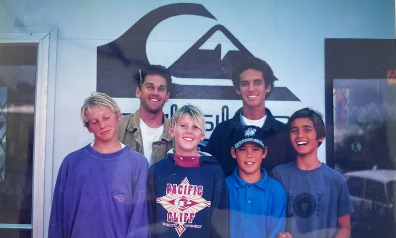 Groms meet Rob Machado