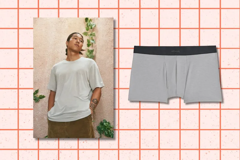 Allbirds T-shirt and underwear.