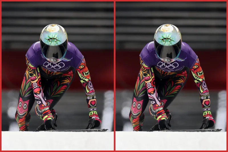 Puerto Rican athlete Kellie Delka.