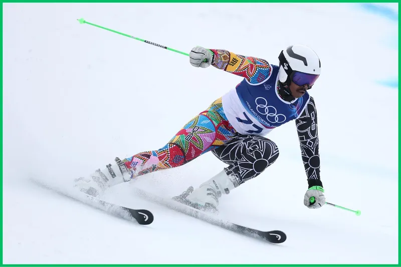 Eritrean athlete Shannon Abeda