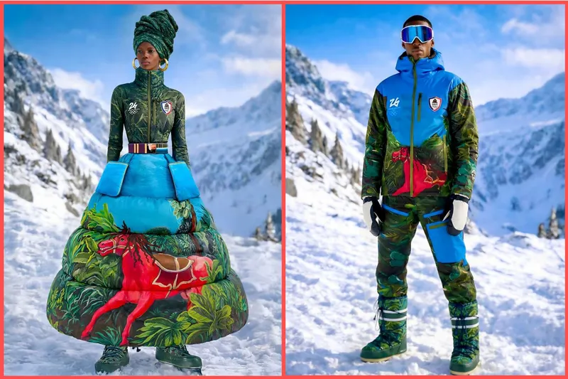 Haiti's Winter Olympics 2026 costumes by Stella Jean