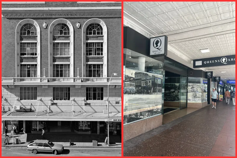 Queens Arcade 1989 and 2026
