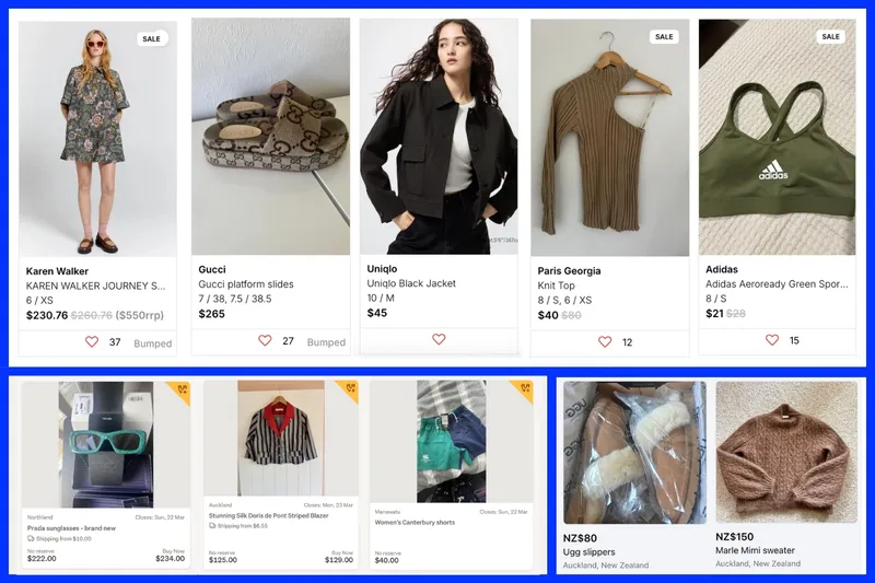 Examples of online resale platforms
