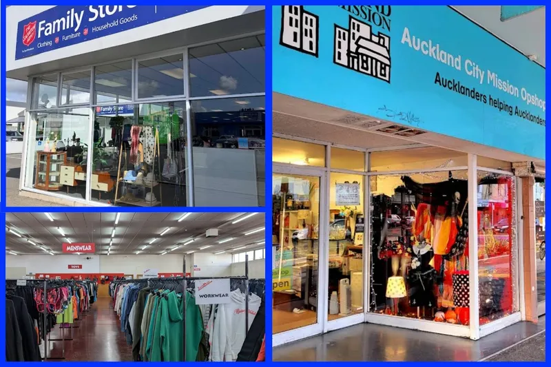 Salvation Army Family Store, Auckland City Mission Opshop, Savemart