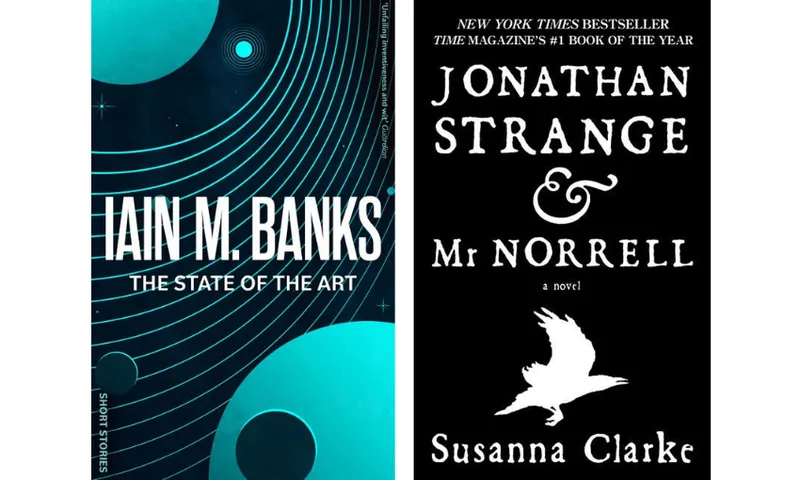 Two book covers side by side.