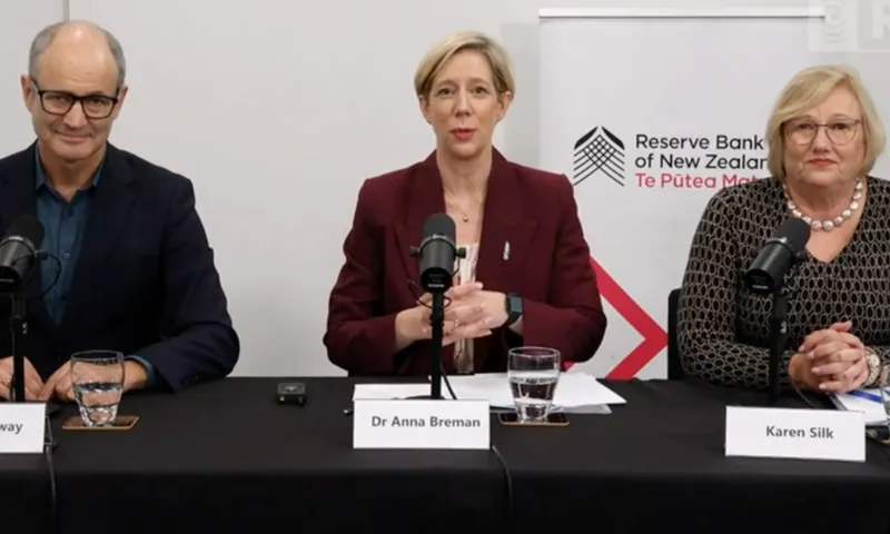The Reserve Bank's OCR announcement