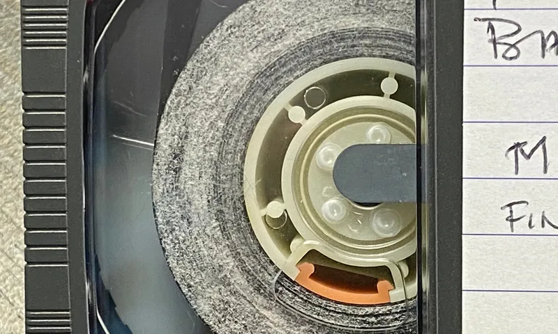 Mouldy VHS tape