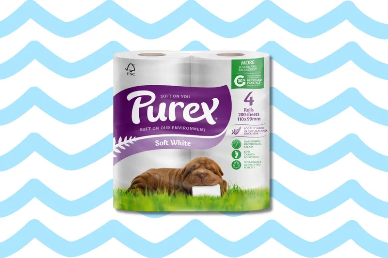 Purex two-ply toilet paper