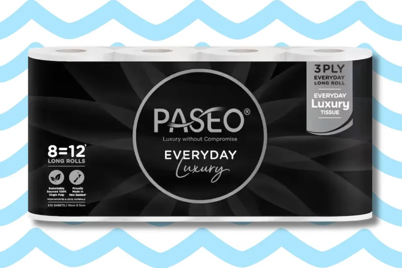 Paseo everyday luxury toilet paper