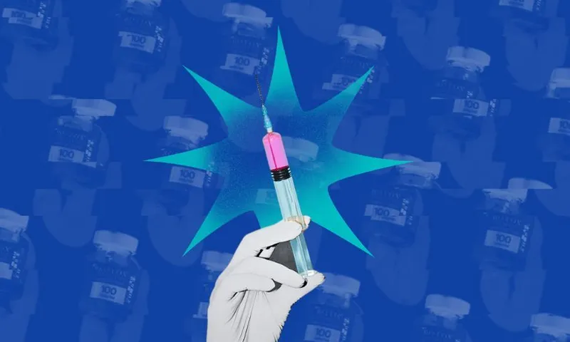 Botox needle