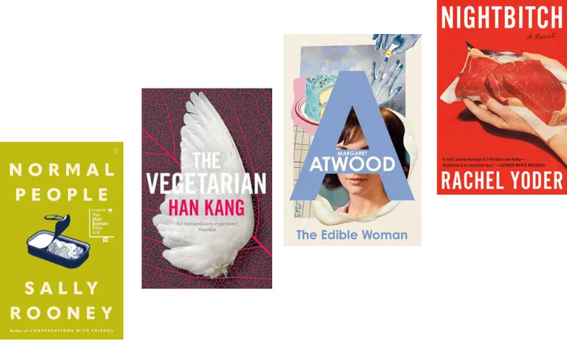 Four book covers ascending.