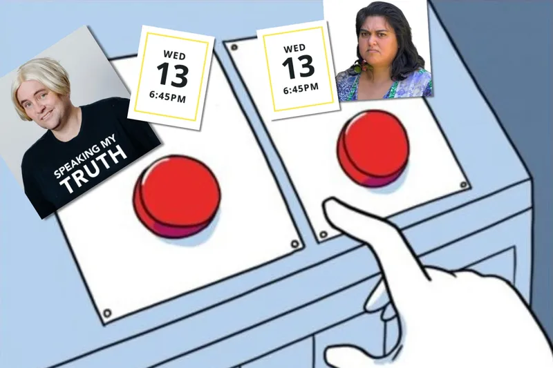 Choosing between Tom Sainsbury and Angella Dravid
