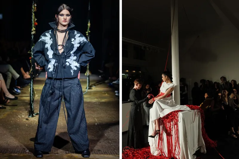Examples of artistic fashion at Āhua.