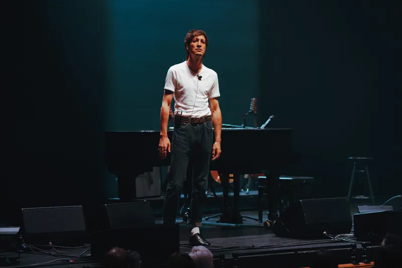 Marlon Williams performs at The Civic theatre in Auckland