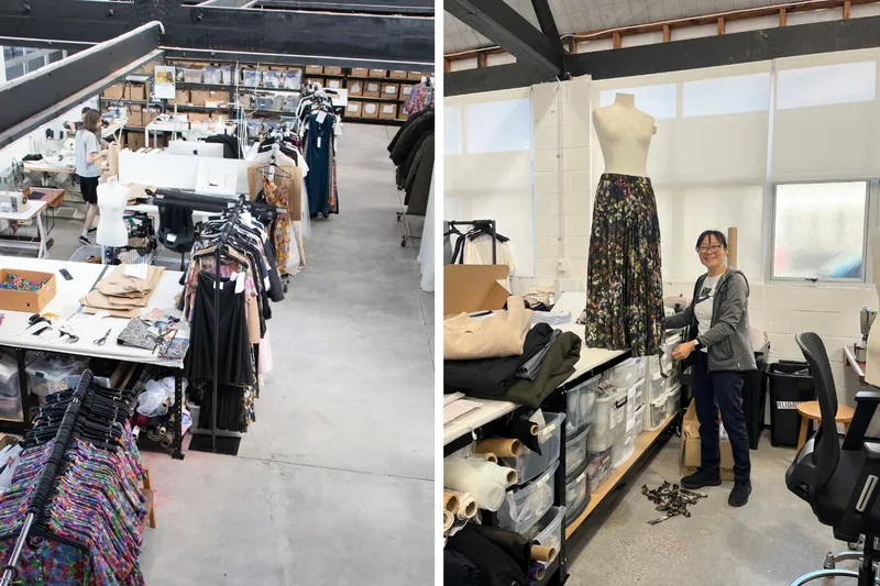 The Juliette Hogan workroom
