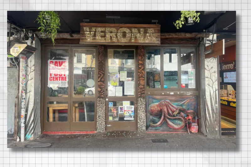 Verona cafe on K Road is closed