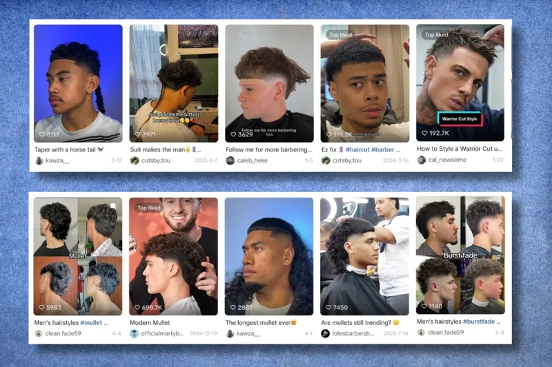 Men's hair trends