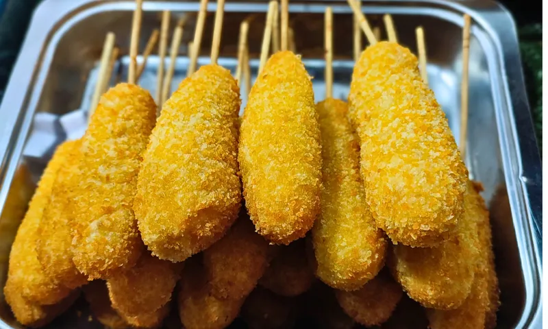 Corn dogs