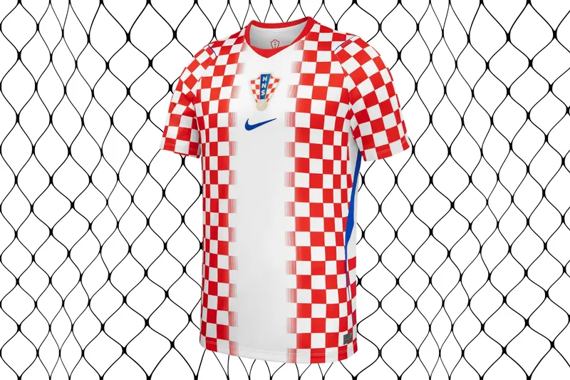 Croatia's home jersey