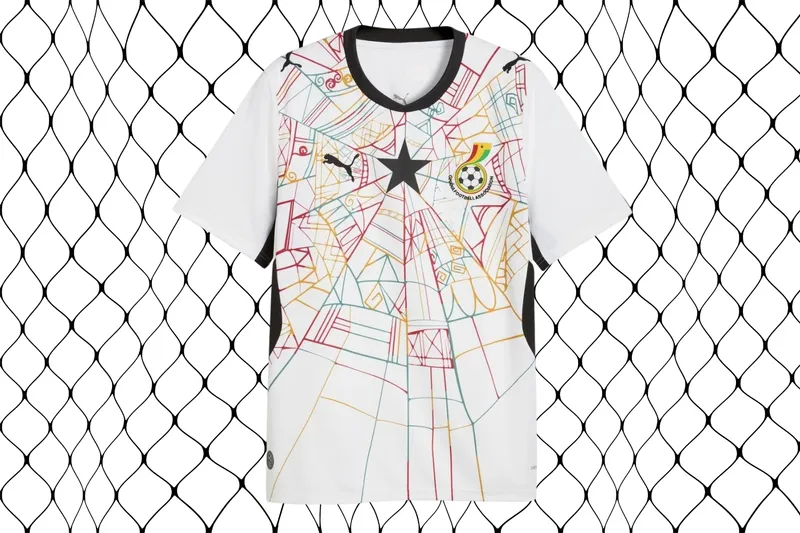 Ghana's away jersey.