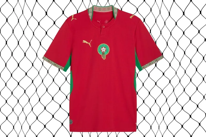 Morocco's home jersey