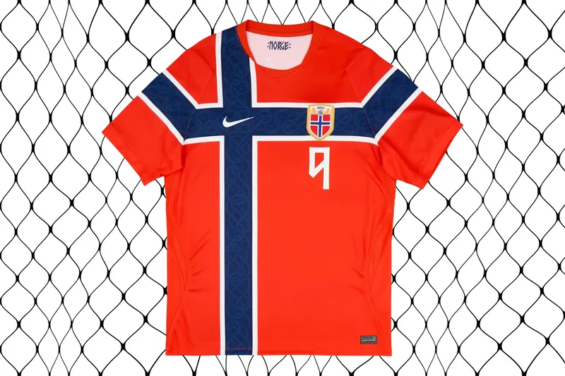 Norway's home jersey