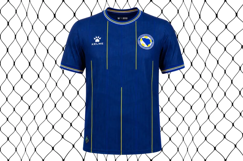 Bosnia's home jersey