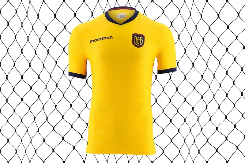 Ecuador's home jersey