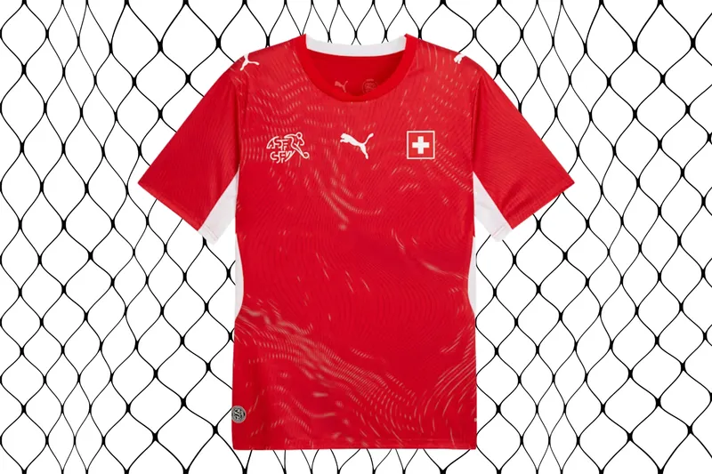 Switzerland's home jerseys