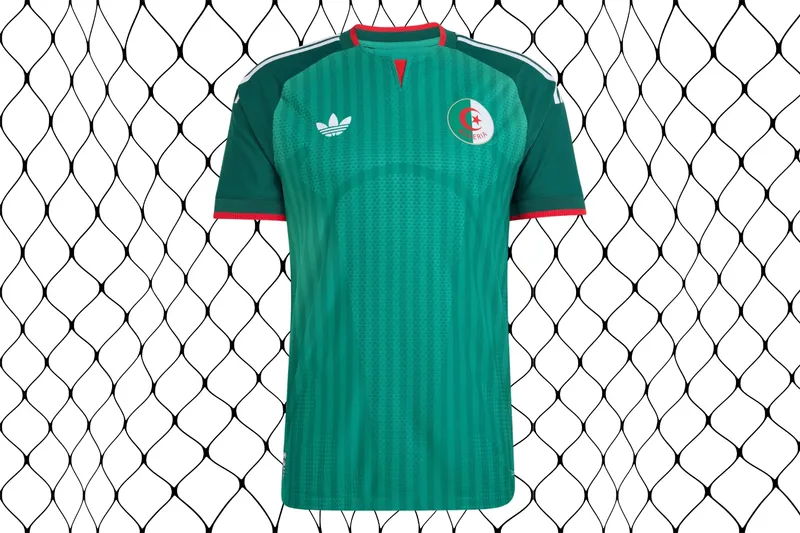 Alegeria's home jersey