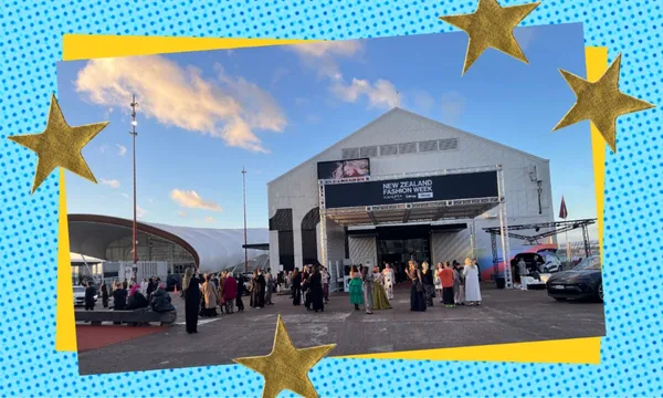 Show-goers at Shed 10 in Auckland