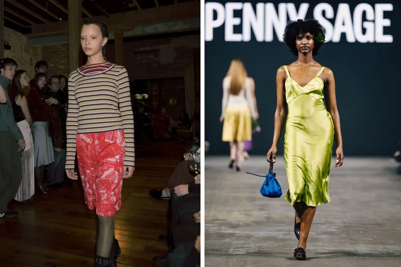 Colourful looks by NOM*d and Penny Sage