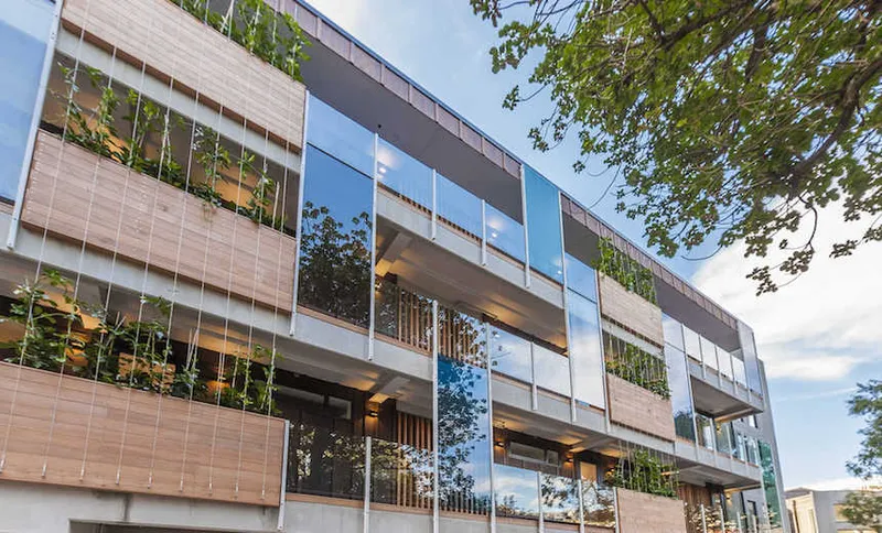 Ockham-designed apartments in Eden Terrace of the type which should rationally carpet our transport corridors (Image: Ockham)