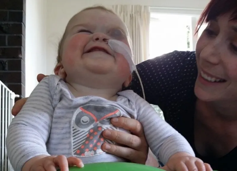 Tessa Prebble and her daughter Eva