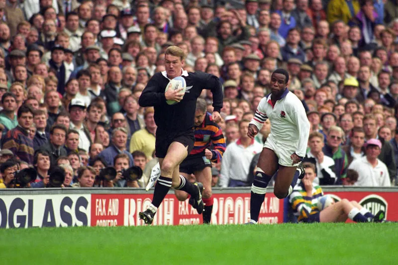 Rugby Union - Rugby World Cup 1991 - England v New Zealand
