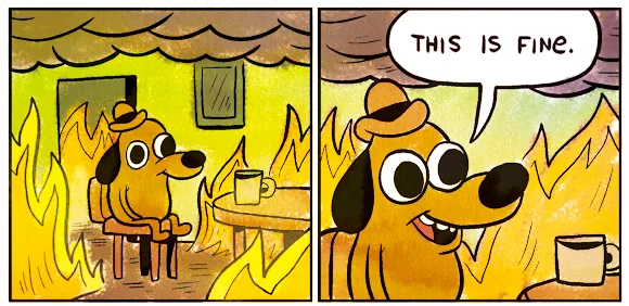 Image result for everything is ok meme