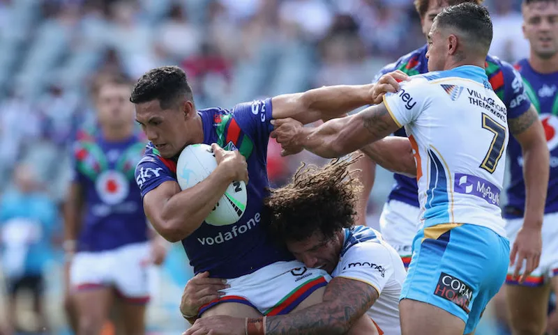 NRL Rd 1 - Warriors v Titans