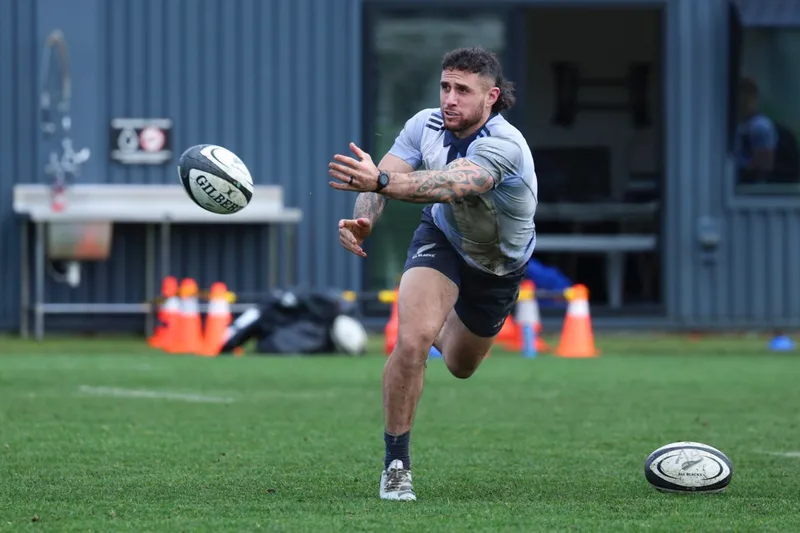 New Zealand All Blacks Training Session