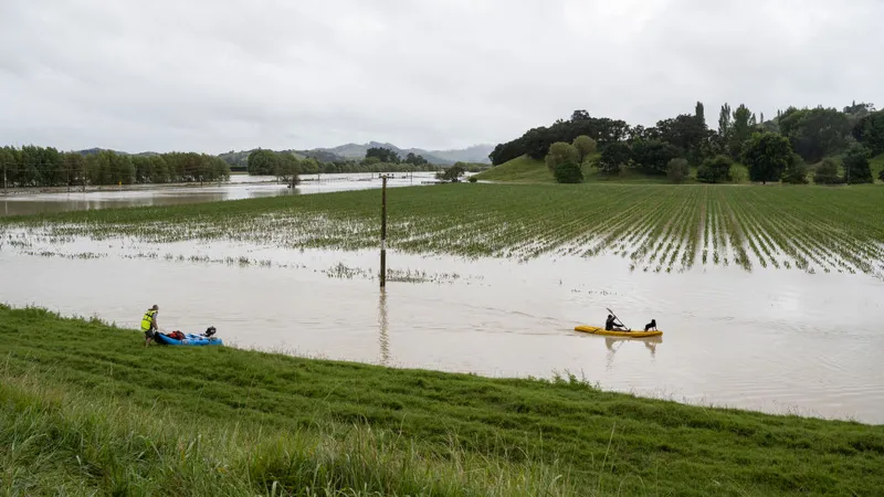 Cyclone Gabrielle Batters New Zealand