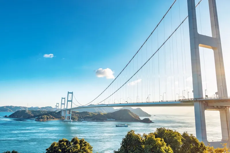 Kurushima,Kaikyo,Bridge,In,Ehime,,Japan