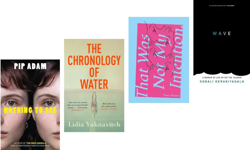 Four book covers ascending.