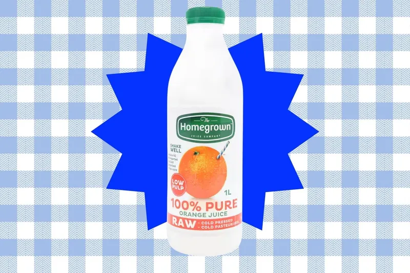 Homegrown 100% Pure Orange Juice, Low Pulp