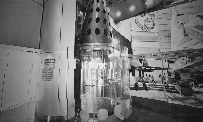 The rocket ship in Sky World