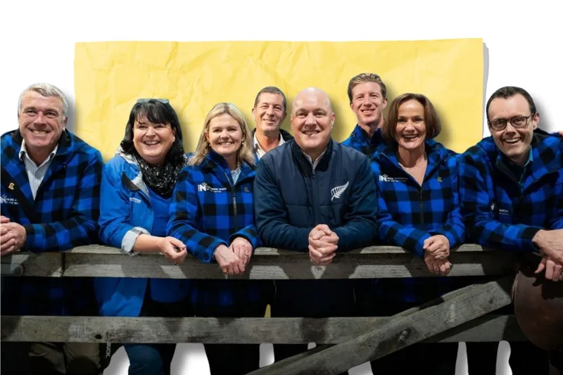 National's blue Swanndri jackets