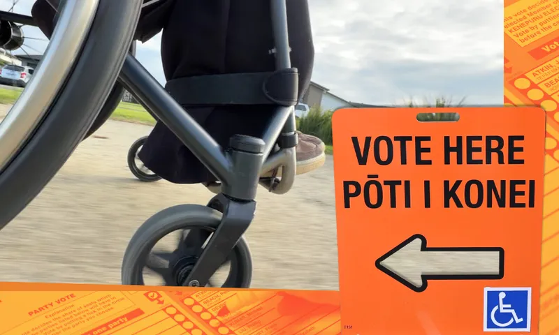 Levelling the field: The fund helping disabled people compete in this year’s election | The Spinoff