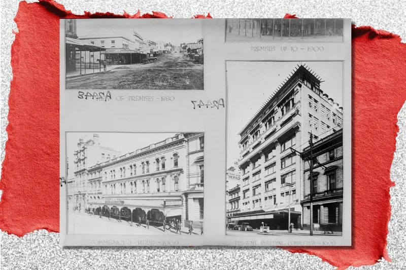 Milne & Choyce department store.