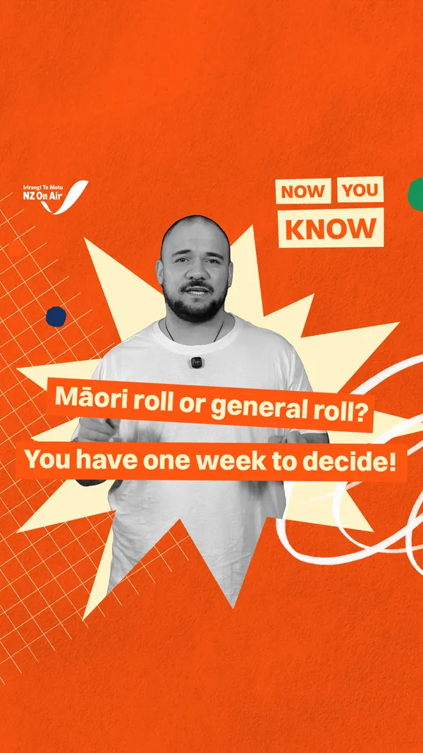 Māori roll or general roll? You have until August 6 to decide