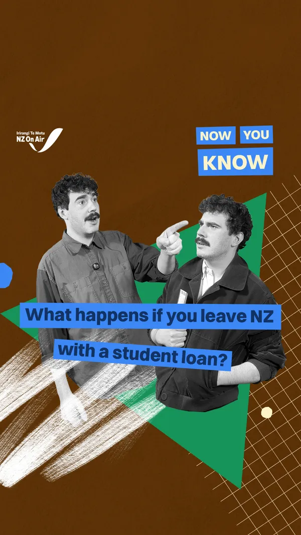 What happens if you leave NZ with a student loan?